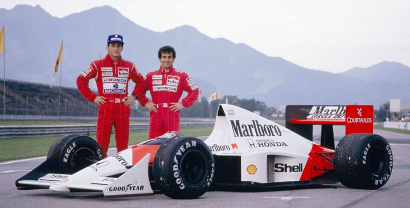Ayrton Senna - Alain Prost