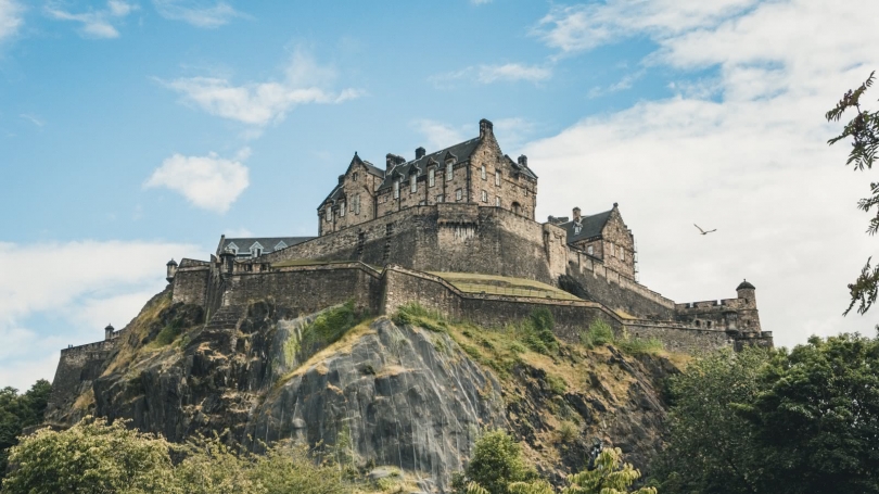 10. Edinburgh Castle (35,737 square meters)